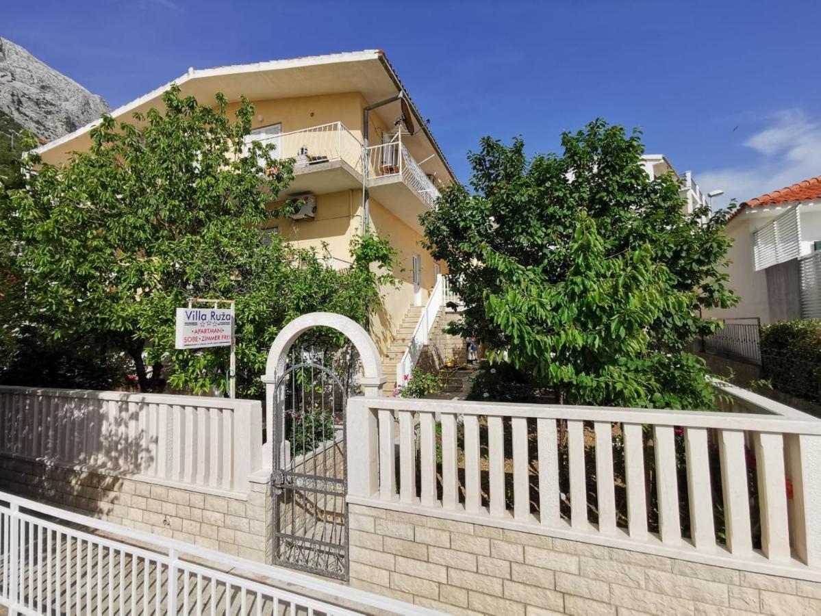Villa Ruza 30M From The Beach Baška Voda Zewnętrze zdjęcie