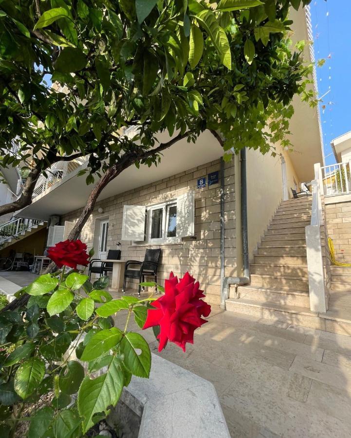 Villa Ruza 30M From The Beach Baška Voda Zewnętrze zdjęcie